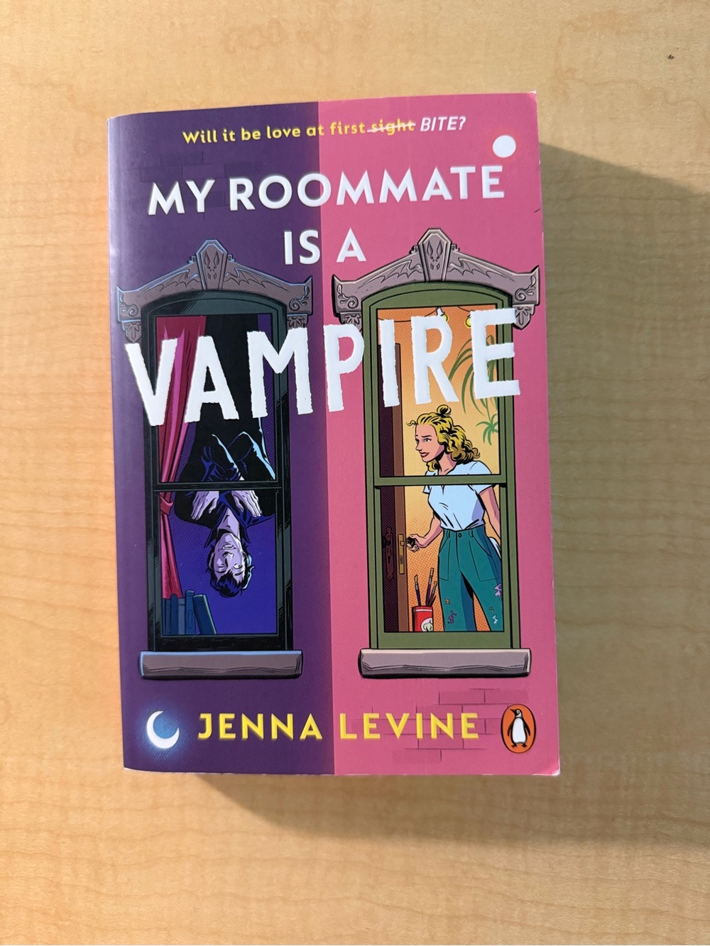 'My Roommate Is a Vampire' by Jenna Levine Spicy Romance Book